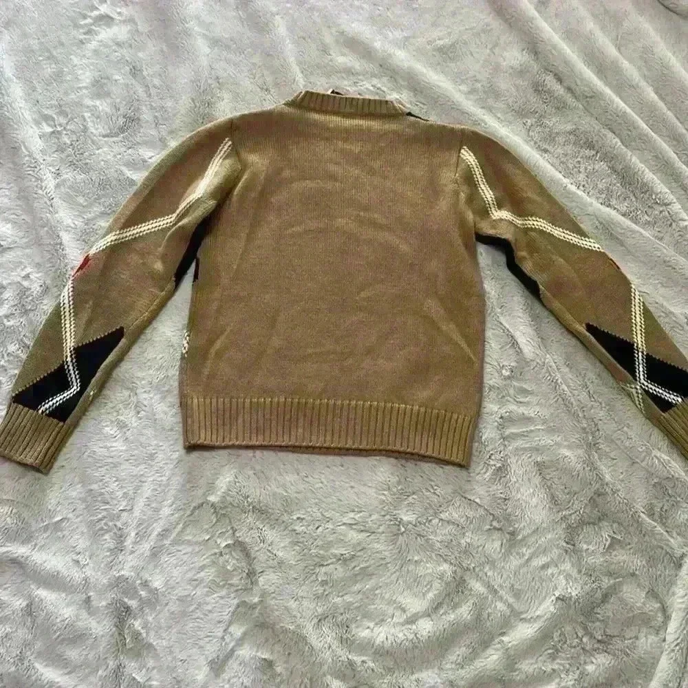 M S G M hearts and diamonds pattern sweater